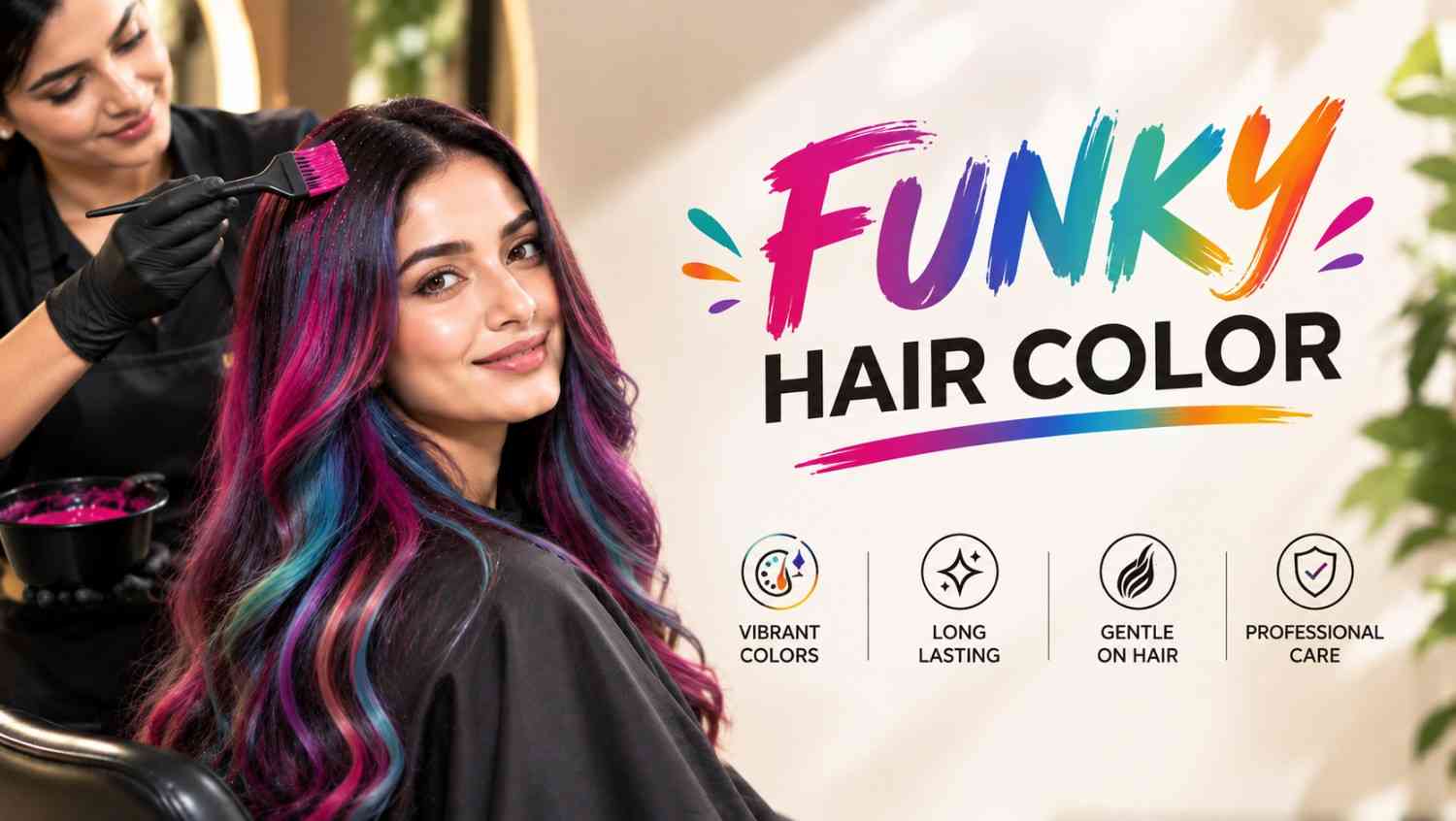 Funky Hair Colour