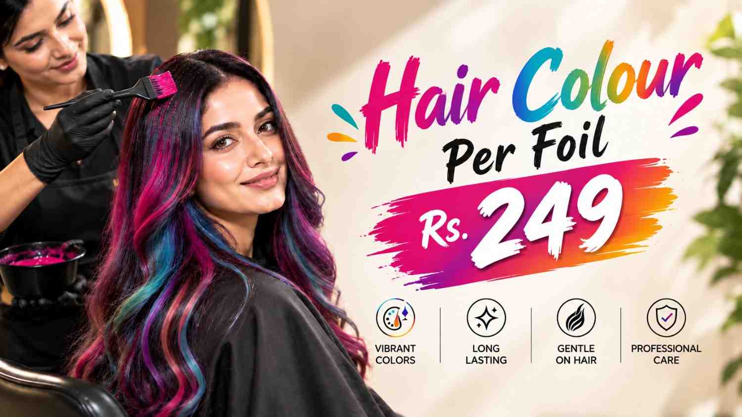 Hair Colour Per Foil